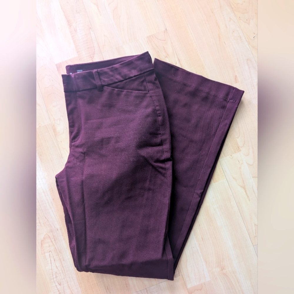Maroon Pixie Pants